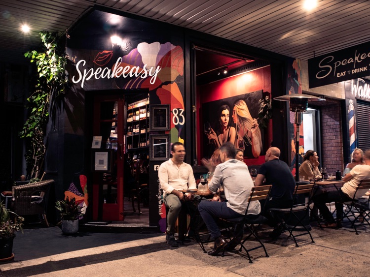 Speakeasy Bar slider image